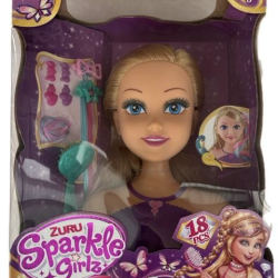 Muñeca cabeza Sparklw girlz styling